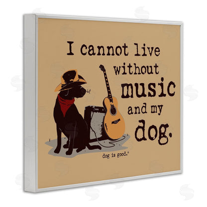 Dog is Good | Music & My Dog Wall Art