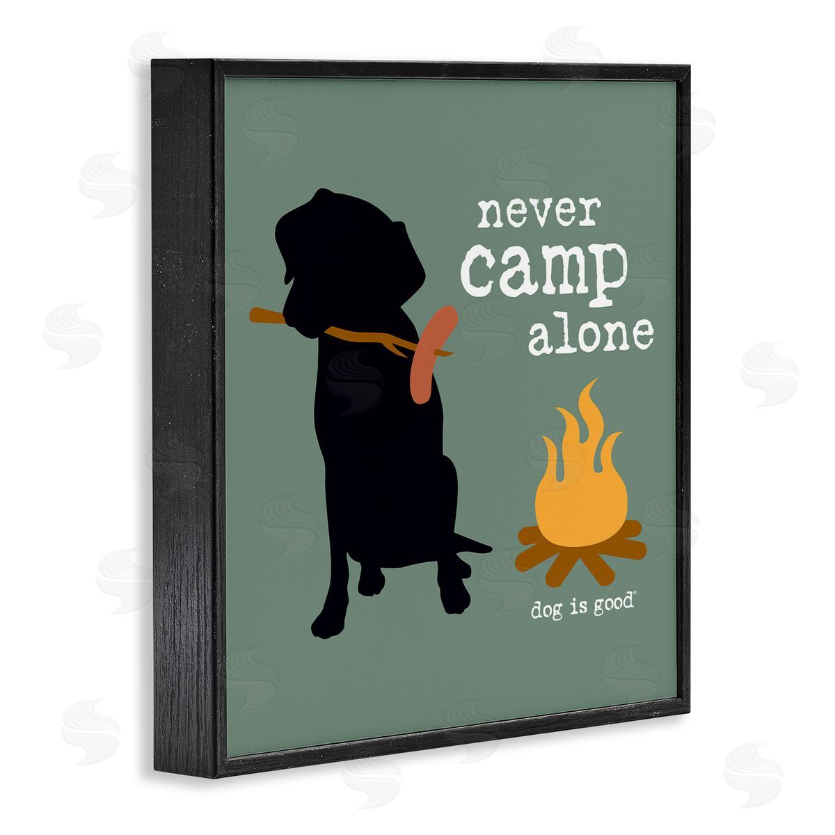Dog is Good | Never Camp Alone Dog Wall Art