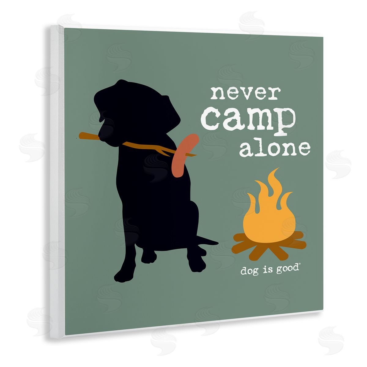 Dog is Good | Never Camp Alone Dog Wall Art