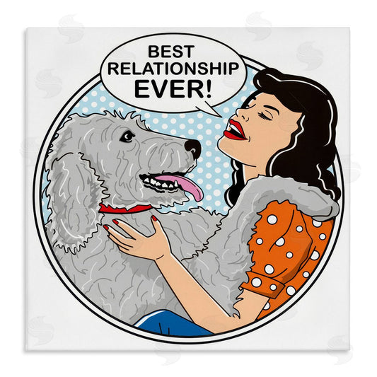 Dog is Good | Best Relationship Ever Dog Wall Art