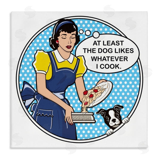 Dog is Good | Funny Vintage Dog Phrase Wall Art