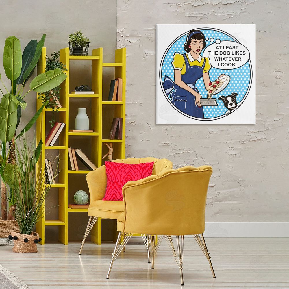 Dog is Good | Funny Vintage Dog Phrase Wall Art