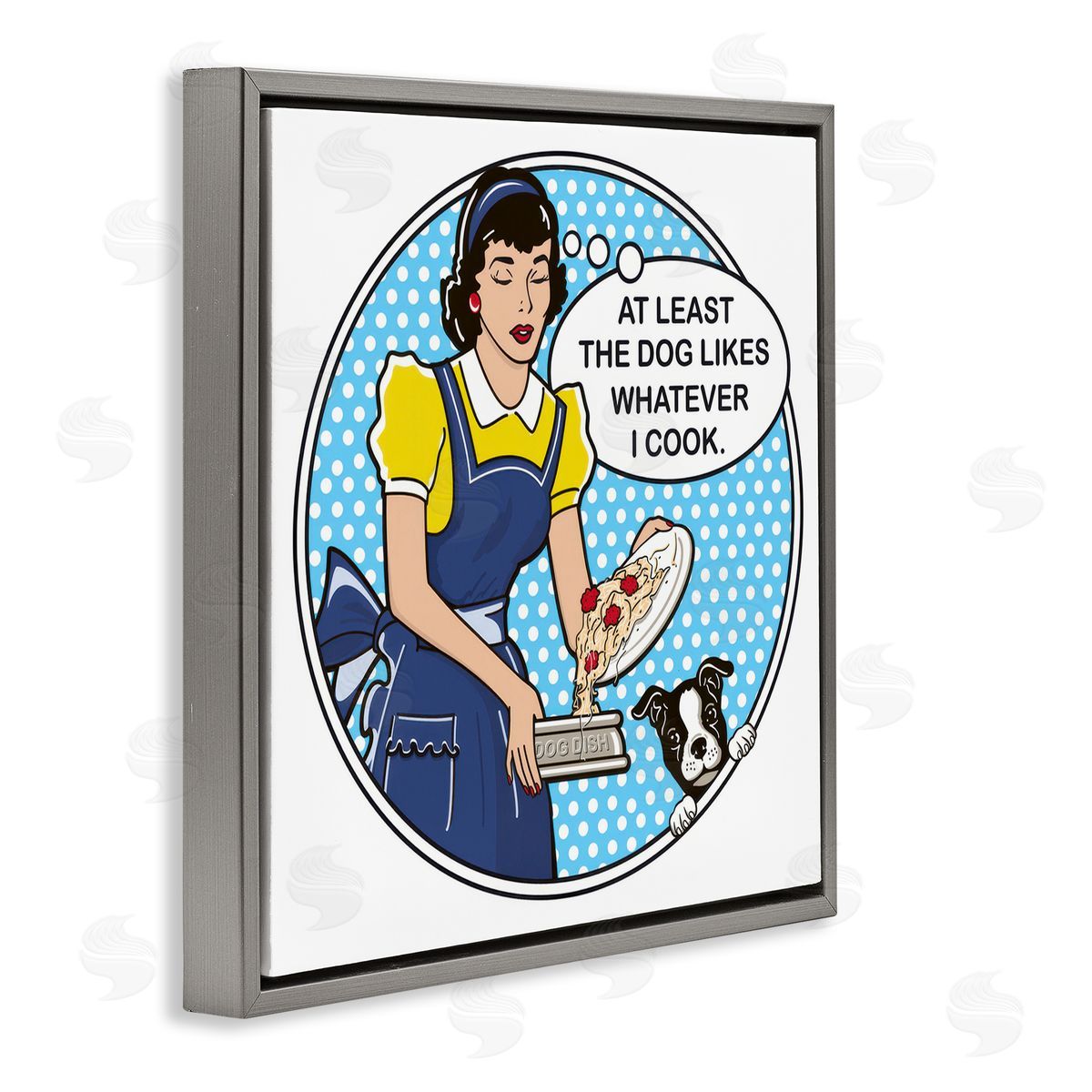 Dog is Good | Funny Vintage Dog Phrase Wall Art