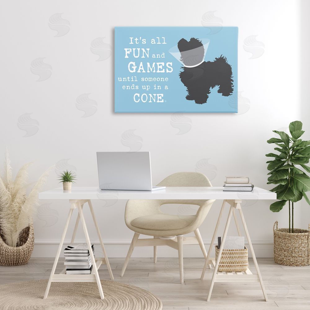 Dog is Good | Funny Fun & Games Dog Wall Art