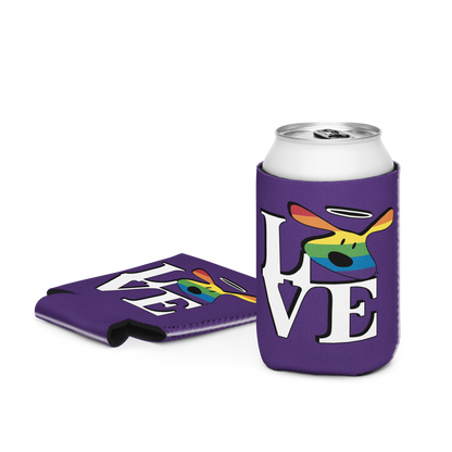purple koozie