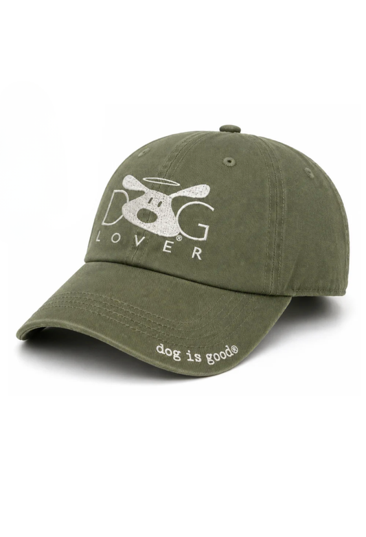 Hat: Dog Lover (Military Green)