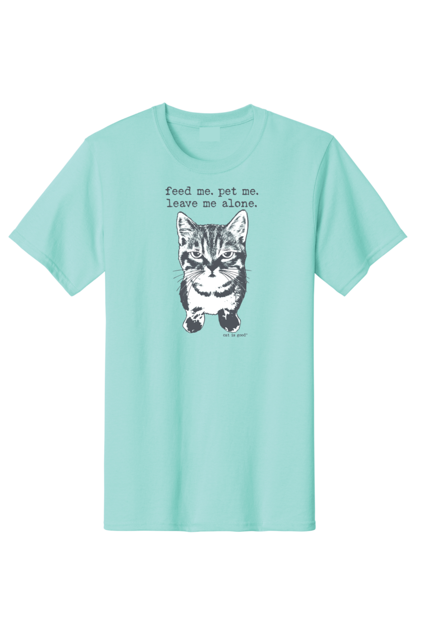 T-shirt: Feed Me, Pet Me (Cat)