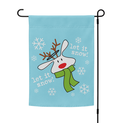 Garden Flag: Let It Snow (Holiday)