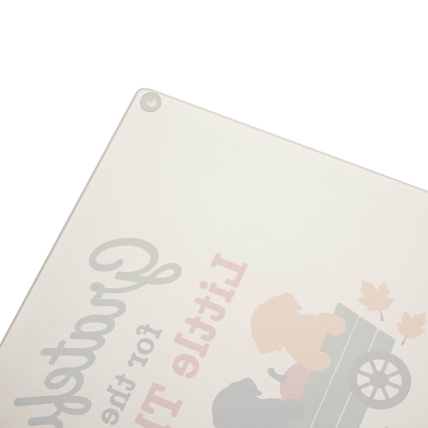 Glass Cutting Board: Grateful for the Little Things