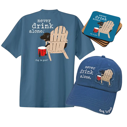 Gift Set: Never Drink Alone