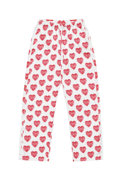 Pajama Pants: Dog Lover (Vintage Heart)
