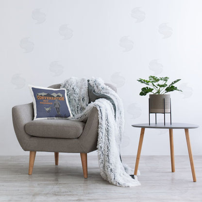 Dog is Good | No Conversation Dog Humor Printed Throw Pillow