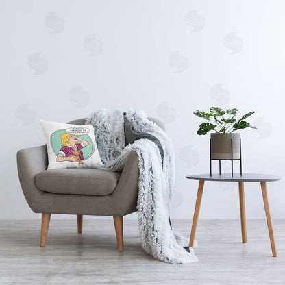 Dog is Good | Forgot To Have Children Printed Throw Pillow