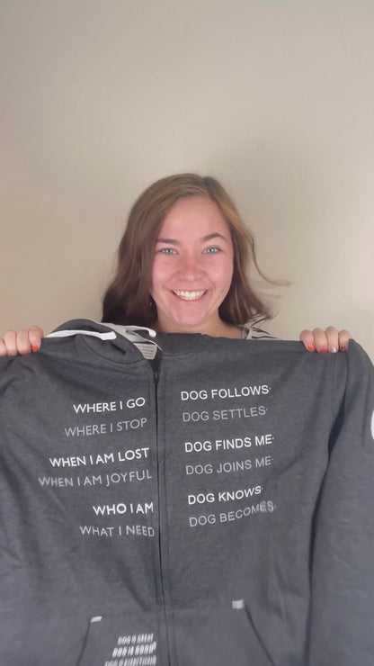 Zip Hoodie: Dog Codependent