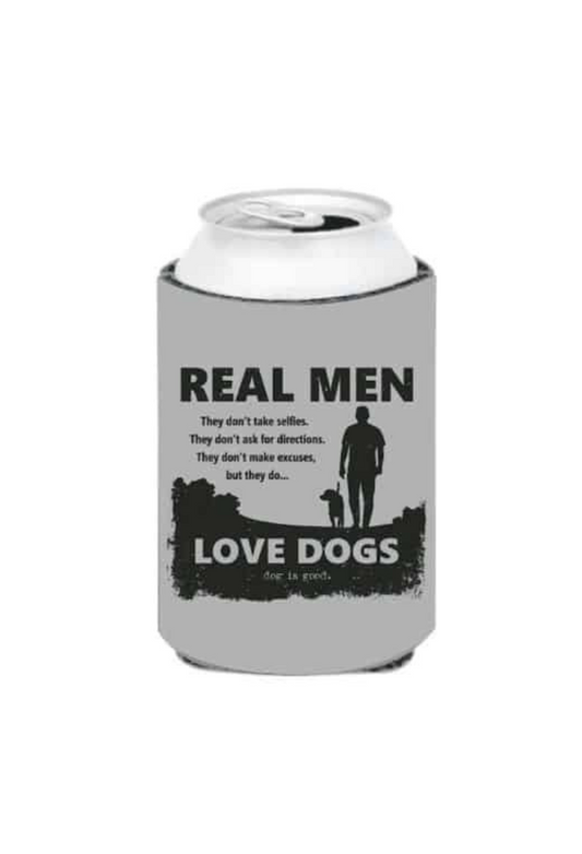 real men can koozie