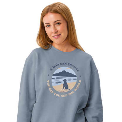 Crew Neck Fleece: A Dog Can Change the Way You See the World