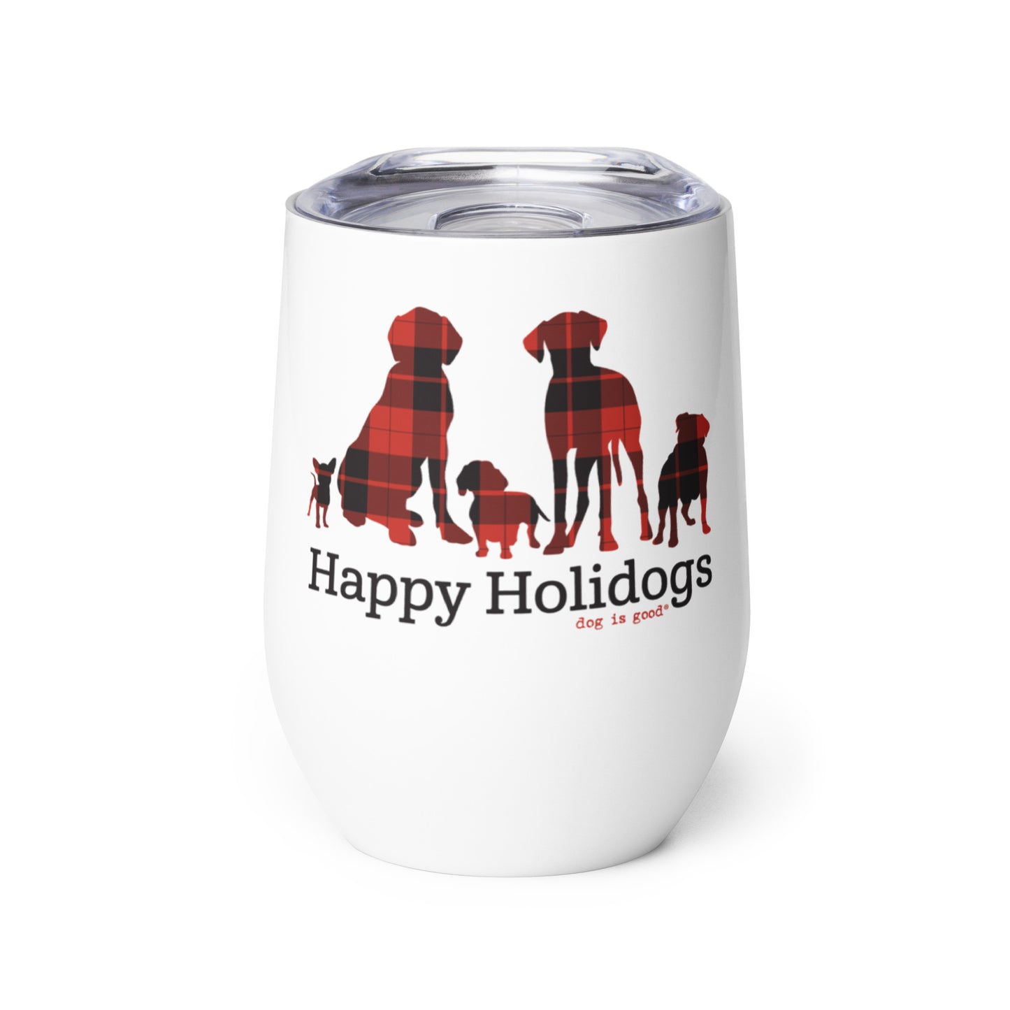 Tumbler: Happy Holidogs