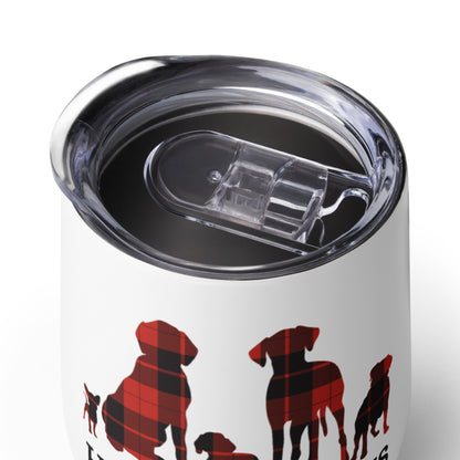 Tumbler: Happy Holidogs