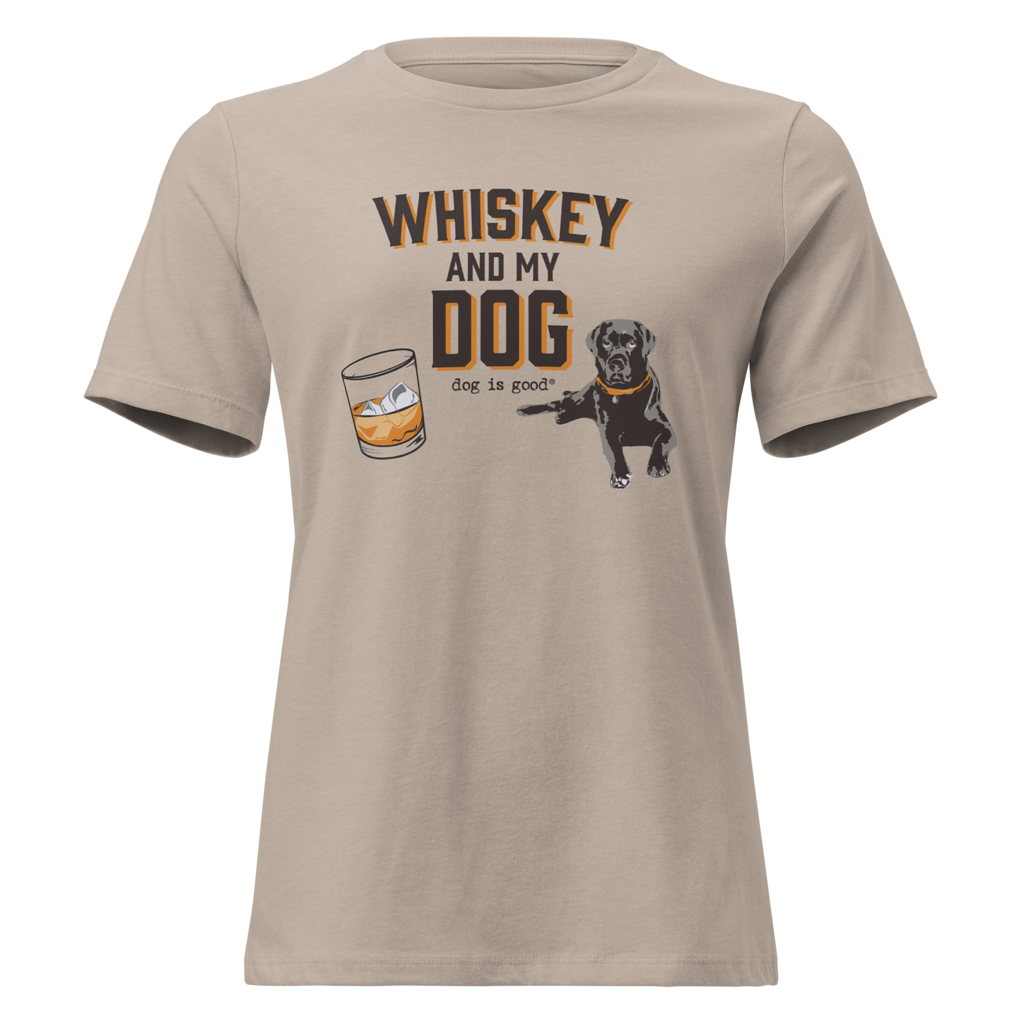 T-shirt: Whiskey & My Dog, Women's
